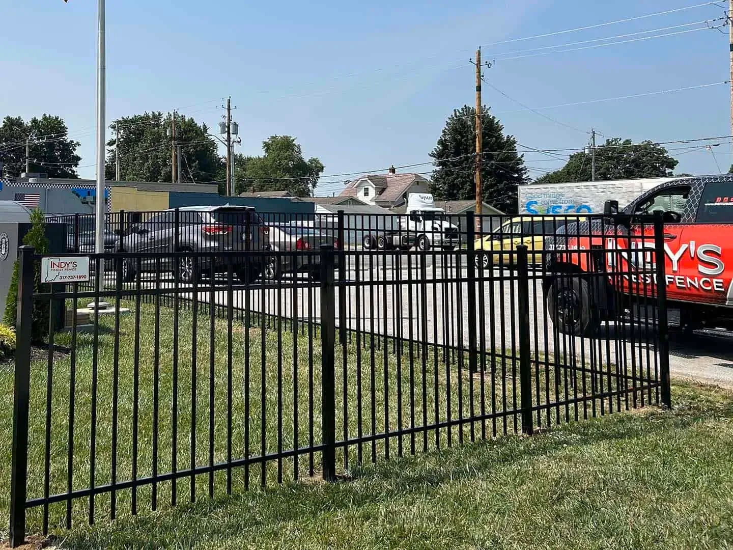 Aluminum fence indianapolis indiana fence company 031725 8