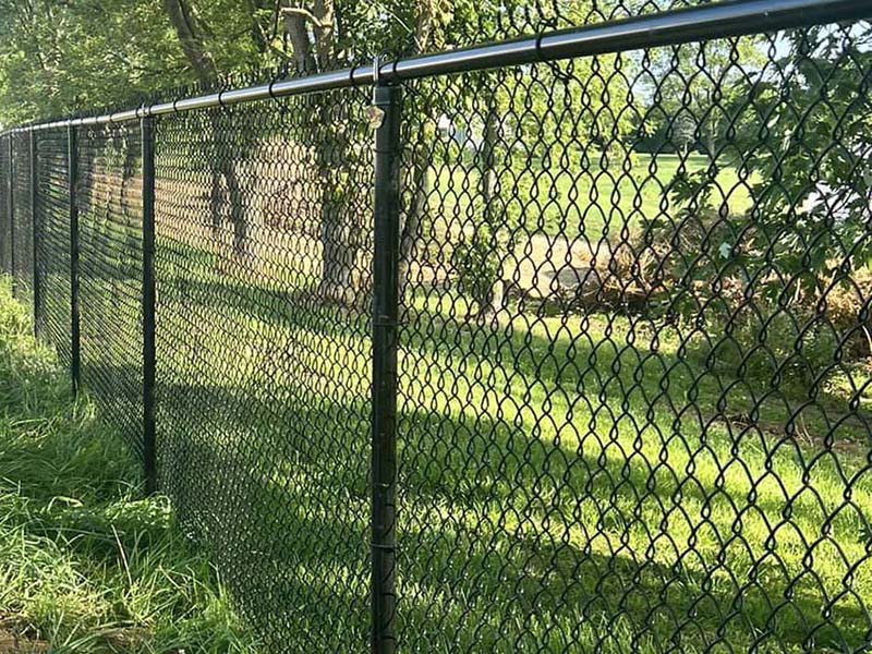 Photo of an Indianapolis Indiana chain link fence