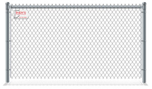 Photo of an Indianapolis Indiana chain link fence