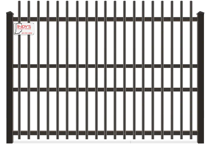 High security Commercial Ornamental Iron fence company in Indianapolis Indiana