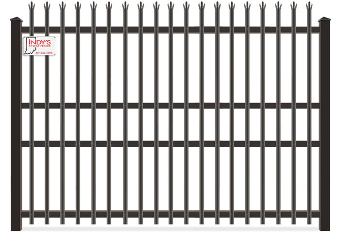 High security Commercial Ornamental Iron fence company in Indianapolis Indiana