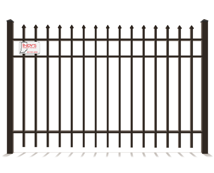 Commercial Ornamental Iron Fence Contractor in Indianapolis Indiana