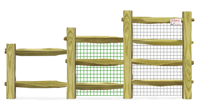 Residential Farm fence height options Indianapolis Indiana