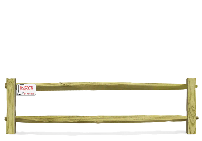 Split rail farm fence company in Indianapolis Indiana