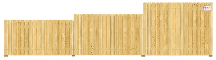 Residential Wood fence height options Indianapolis Indiana