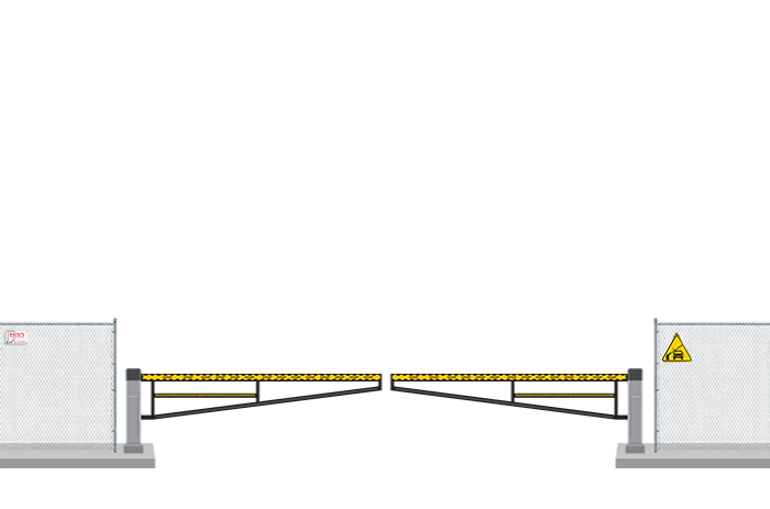 Commercial traffic arm barrier gate installation company for the Indianapolis Indiana area.