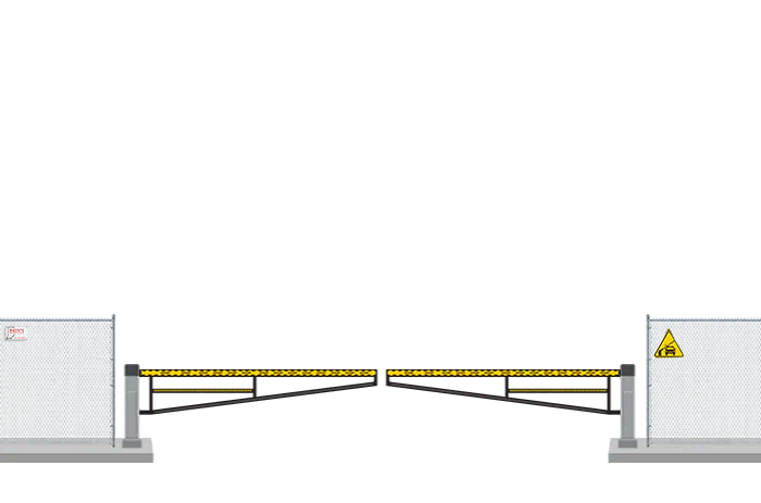 Commercial traffic arm barrier gate installation company for the Indianapolis Indiana area.