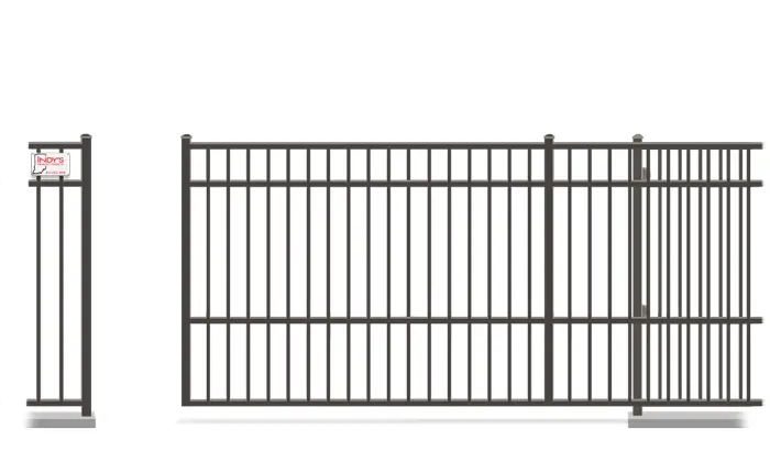 Aluminum Roller gate company in the Indianapolis Indiana area.