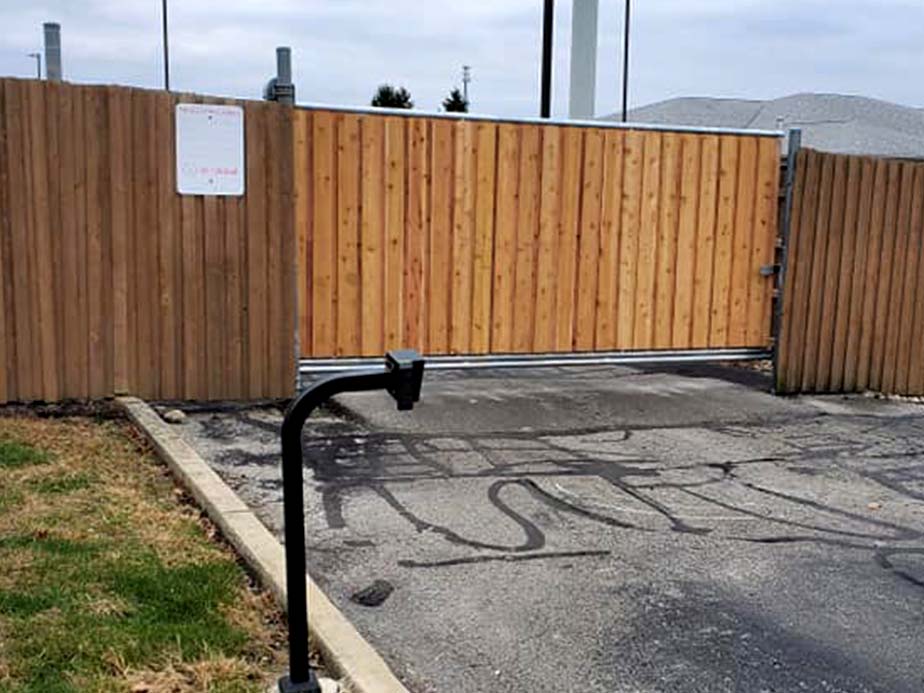 Access control gate contractor in the Indianapolis Indiana area.