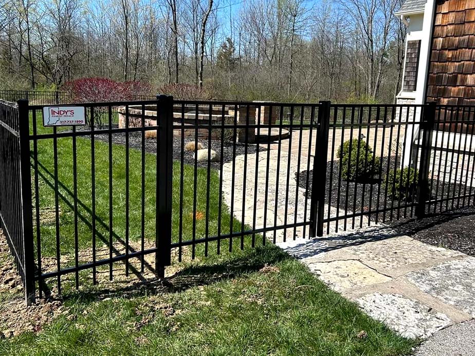  Residential walk gates in the Indianapolis Indiana area.