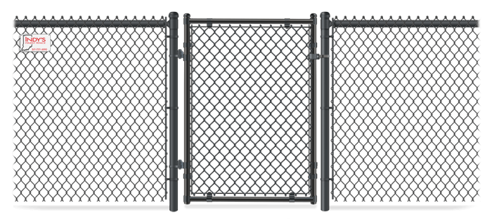 Residential chain link gate contractor in the Indianapolis Indiana area.