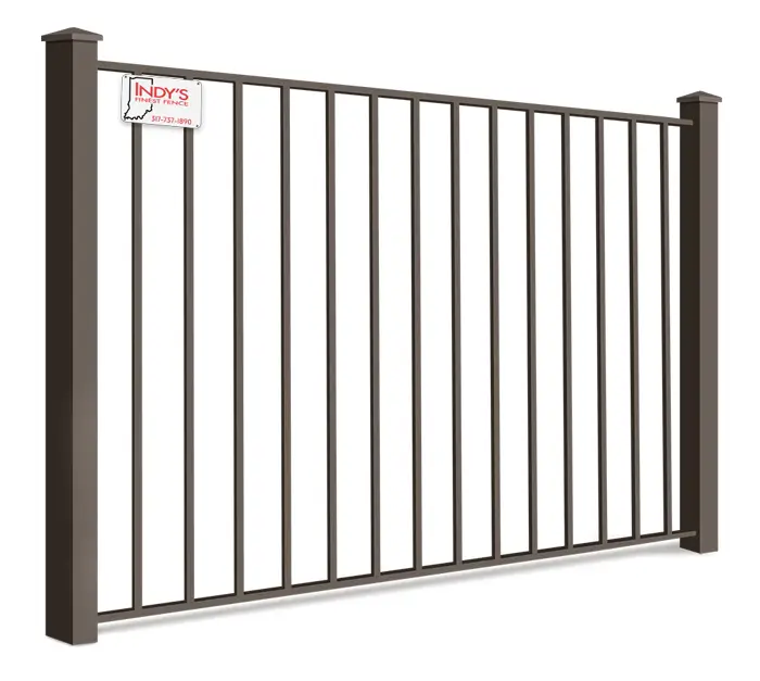 Aluminum fence features popular with Indianapolis Indiana homeowners