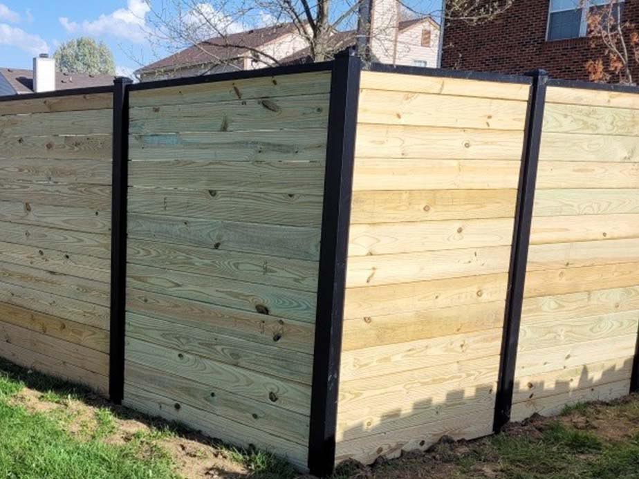 Privacy Fence Example in Bargersville Indiana