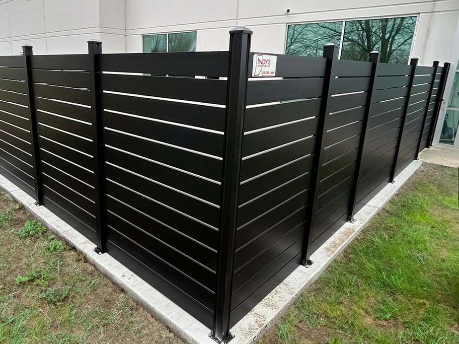 Types of fences we install in Brownsburg IN