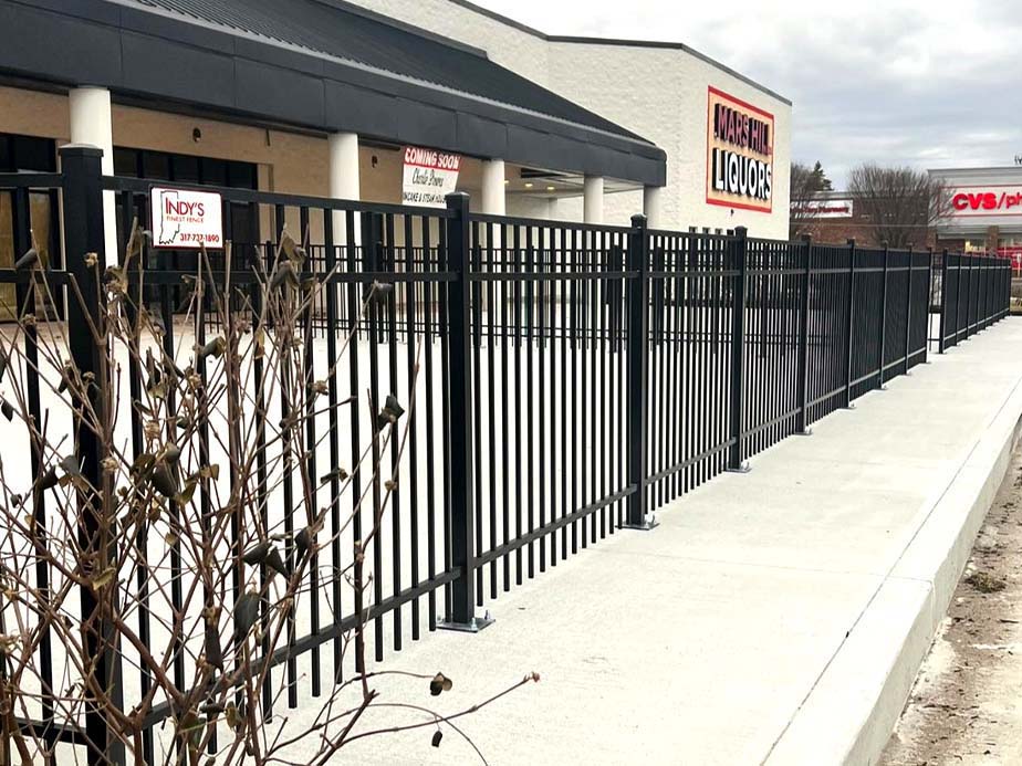 Greenwood Indiana commercial fencing contractor
