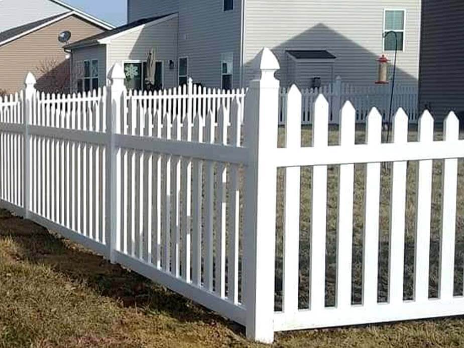 Decorative Fence Example in Wanamaker Indiana